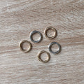 Anneaux à ressort or ou argent 26mm