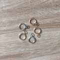 Anneaux à ressort porte clé or ou argent 27mm