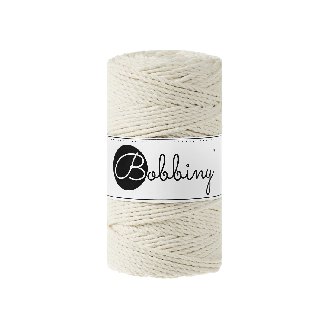 Corde torsadée 3mm coloris Natural 