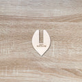 Gabarit en bois pour le macrame, forme simple de 10 cm