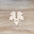 Gabarit en bois style automnale de 15cm