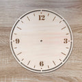 Horloge en bois, support horloge en bois pour le macrame et le DIY