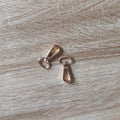 Mousqueton pour porte clé ou anse de sac or 20 mm