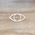Oeil en bois 15cm