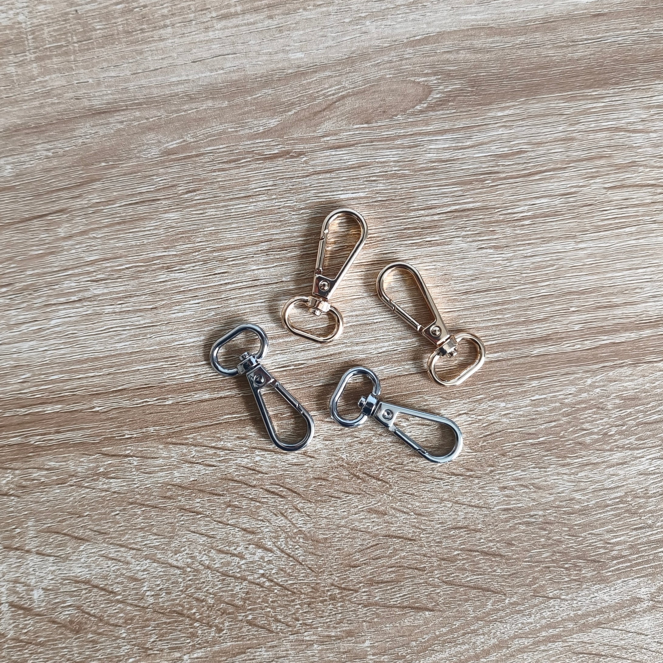 Mousqueton porte clé 16mm